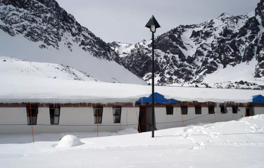 Exterior de Inca Lodge en Portillo